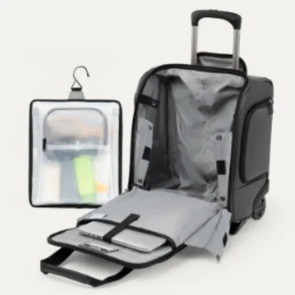 Travelpro Crew Classic Rolling UnderSeat Carry-On in Titanium Grey - Picture 7 of 8